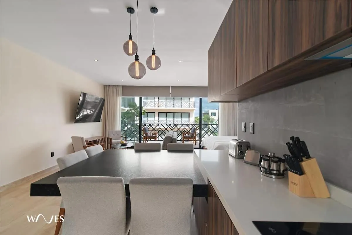 Apartment Spacious Loft With Balcony Near Hotel Zone Palais Tulum By Waves