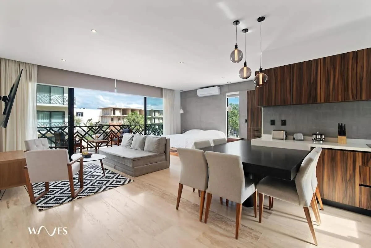 Spacious Loft With Balcony Near Hotel Zone Palais Tulum By Waves