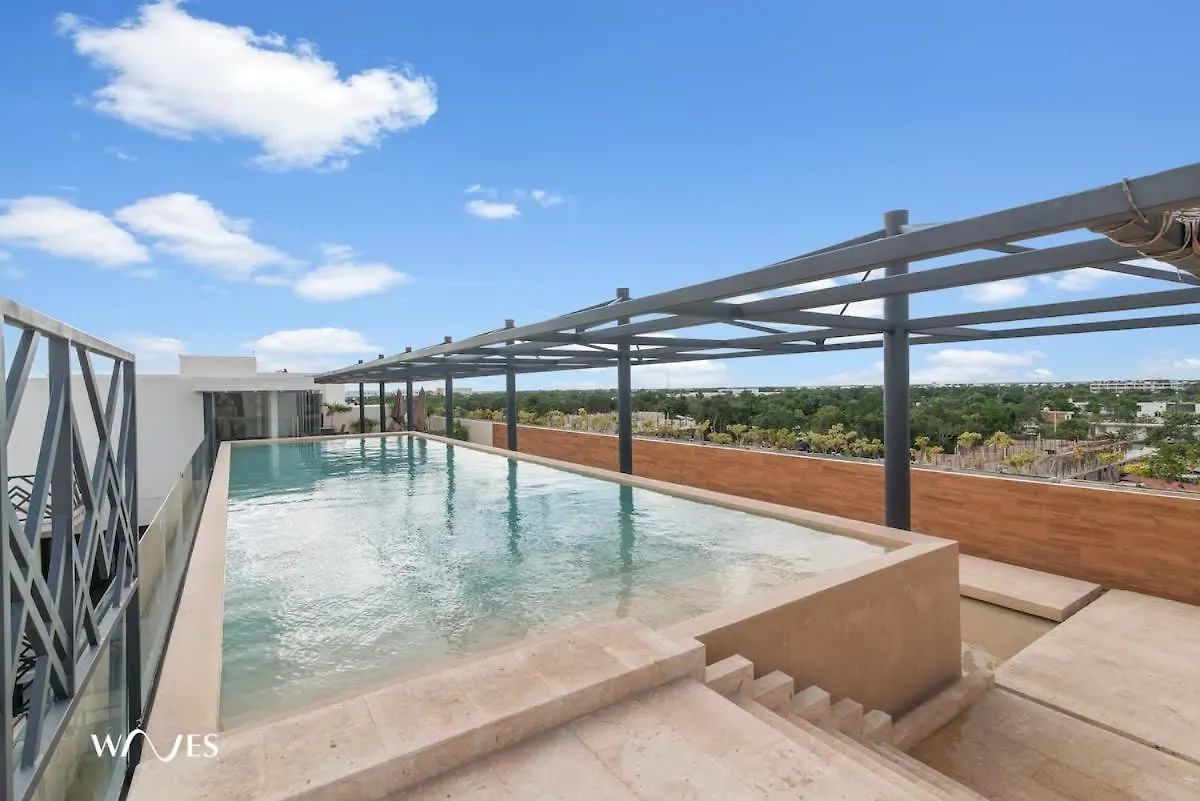 Spacious Loft With Balcony Near Hotel Zone Palais Tulum By Waves Mexico