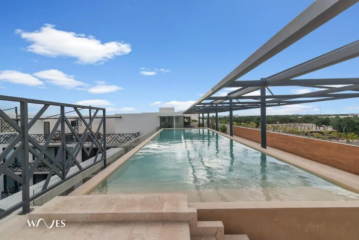 Spacious Loft With Balcony Near Hotel Zone Palais Tulum By Waves Mexico
